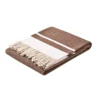 Ultra-Soft and Fluffy Wool Blend Plaid Made in Italy - Caldoso Viadurini