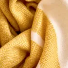 Ultra-Soft and Fluffy Wool Blend Plaid Made in Italy - Caldoso Viadurini