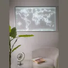 Amaris Illuminated Wall Planisphere Made of Plexiglass Made in Italy Viadurini