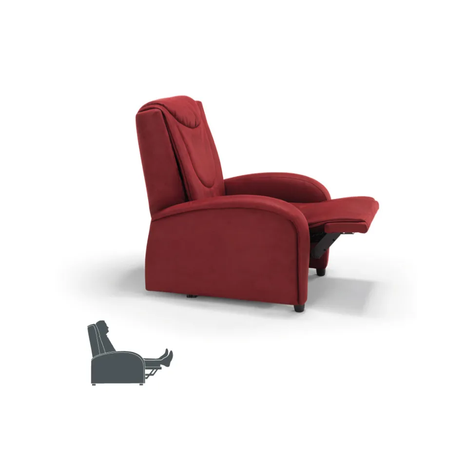 2 motor lift chair with shiatsu massage made in Italy Bria Viadurini