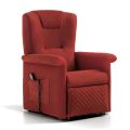 Lift Chair with 2 Motors and Lift/Relax/Bed Functions Made in Italy - Giorgia