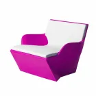 Armchair with armrests Slide Kami Modern design made in Italy Viadurini