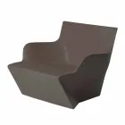 Armchair with armrests Slide Kami Modern design made in Italy Viadurini