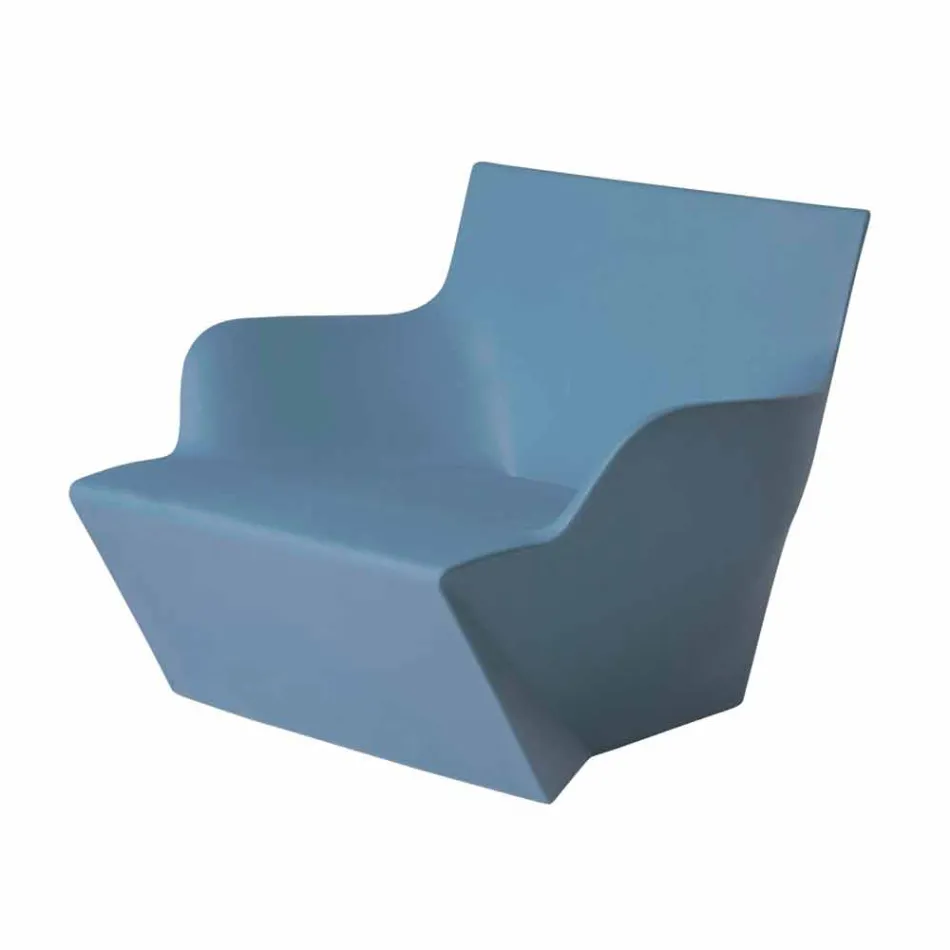 Armchair with armrests Slide Kami Modern design made in Italy Viadurini