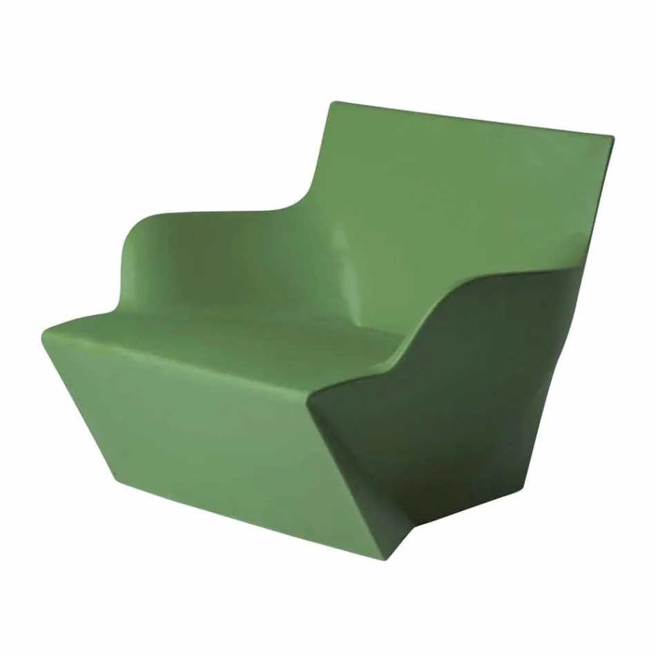 Armchair with armrests Slide Kami Modern design made in Italy Viadurini