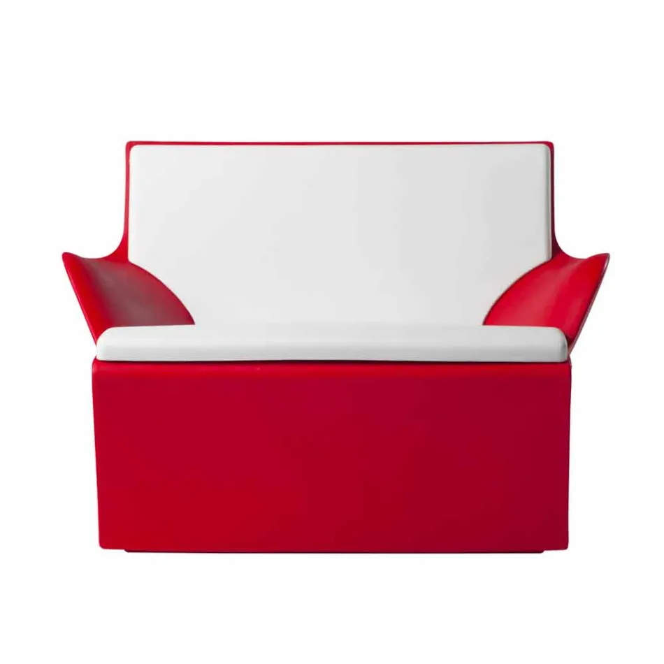 Armchair with armrests Slide Kami Modern design made in Italy Viadurini