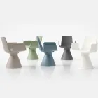 Outdoor Armchair with Polyethylene Armrests - Pool Viadurini