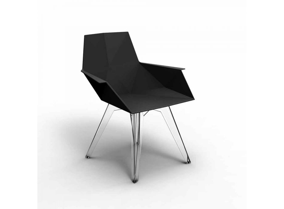 Faz Vondom design outdoor armchair, polypropylene and polycarbonate Viadurini