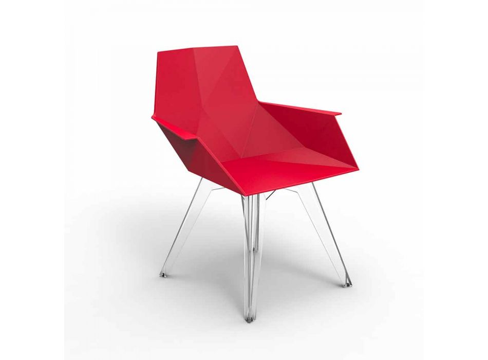 Faz Vondom design outdoor armchair, polypropylene and polycarbonate