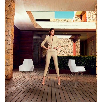 Faz Vondom design outdoor armchair, polypropylene and polycarbonate