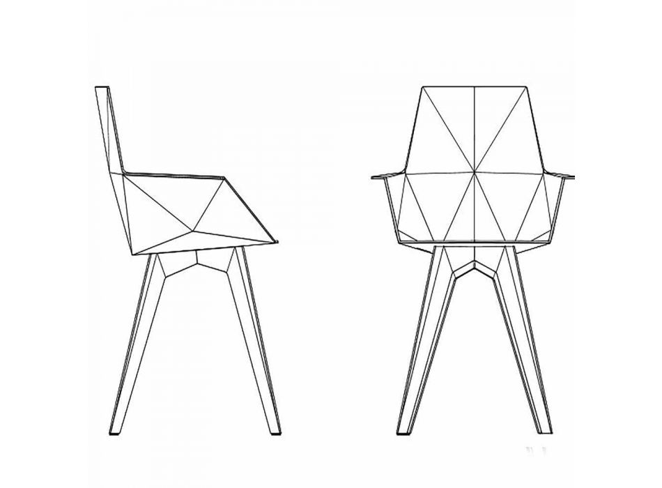 Faz Vondom design outdoor armchair, polypropylene and polycarbonate Viadurini