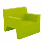 Jut by Vondom design outdoor armchair in polyethylene resin Viadurini