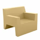 Jut by Vondom design outdoor armchair in polyethylene resin Viadurini