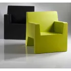 Jut by Vondom design outdoor armchair in polyethylene resin Viadurini