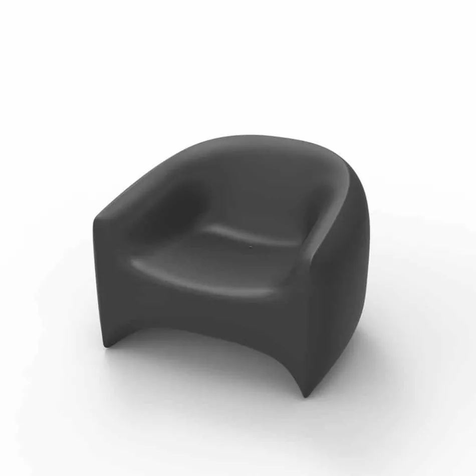 Blow Vondom polyethylene resin outdoor armchair, design Viadurini