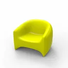 Blow Vondom polyethylene resin outdoor armchair, design Viadurini