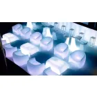 Outdoor armchair in Blow Vondom polyethylene resin, design Viadurini