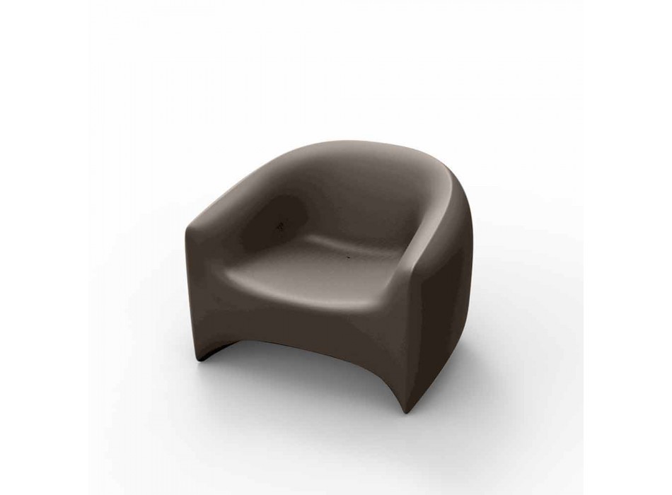 Blow Vondom polyethylene resin outdoor armchair, design Viadurini