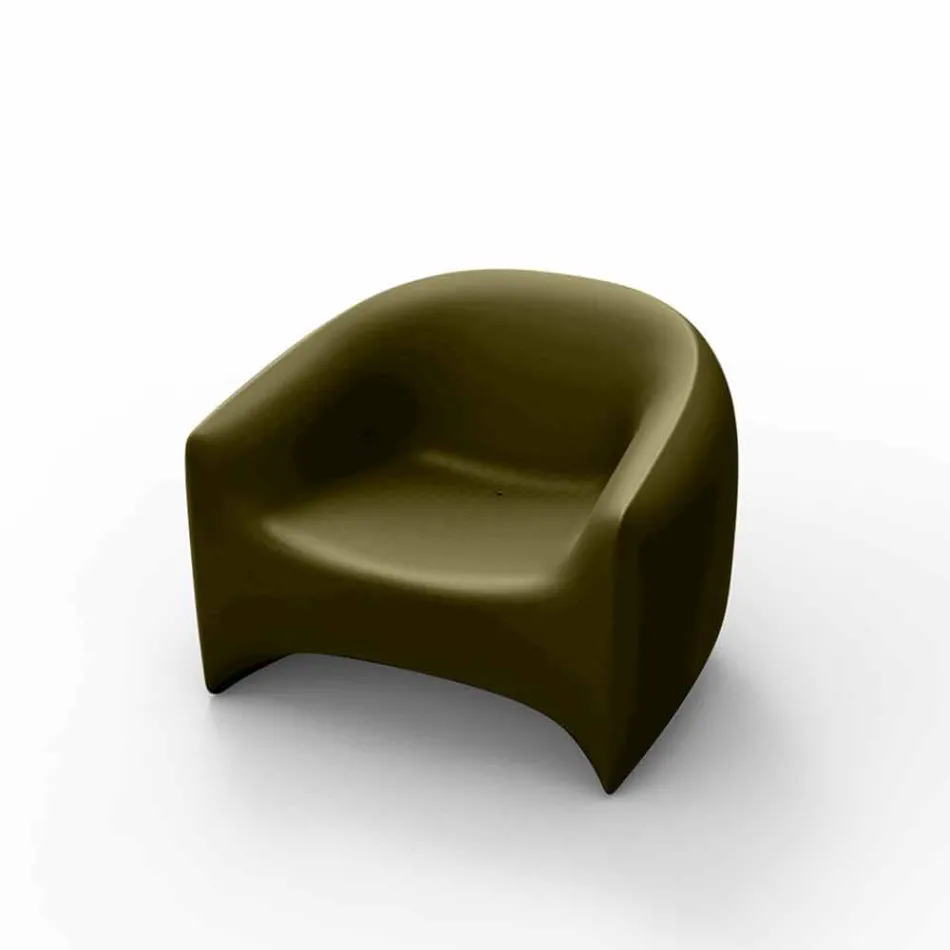 Blow Vondom polyethylene resin outdoor armchair, design Viadurini