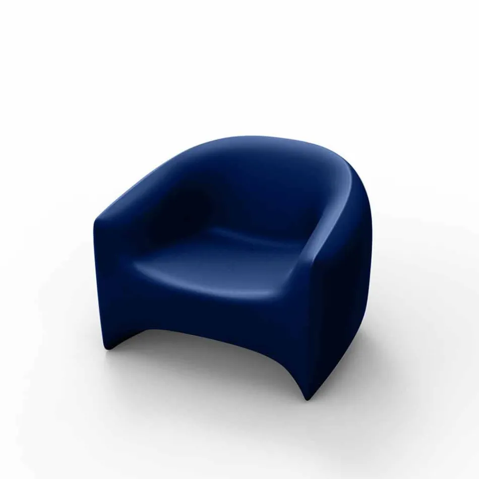 Blow Vondom polyethylene resin outdoor armchair, design Viadurini