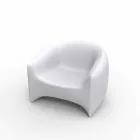 Blow Vondom polyethylene resin outdoor armchair, design Viadurini