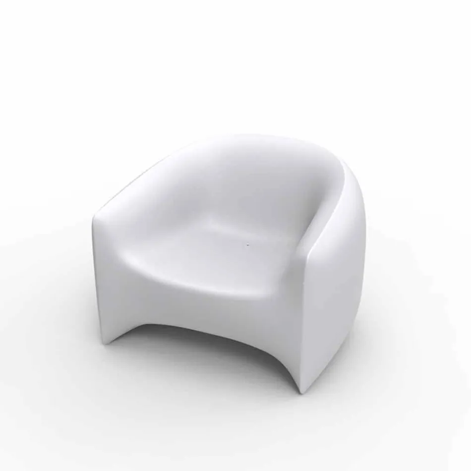 Blow Vondom polyethylene resin outdoor armchair, design Viadurini