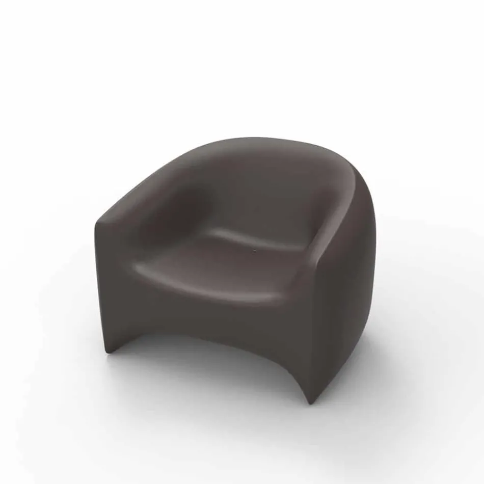 Blow Vondom polyethylene resin outdoor armchair, design Viadurini
