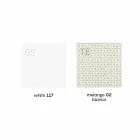 Upholstered Outdoor Armchair of White and Modern Design - Samurai by Myyour Viadurini