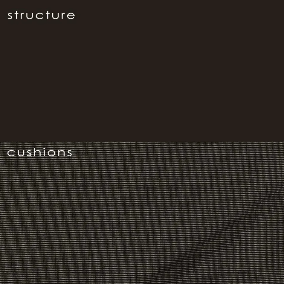 Outdoor Armchair in Polyethylene with Cushion Made in Italy - Freccia Viadurini