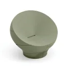 Outdoor Polyethylene Armchair Available in Various Colours - Towel Viadurini