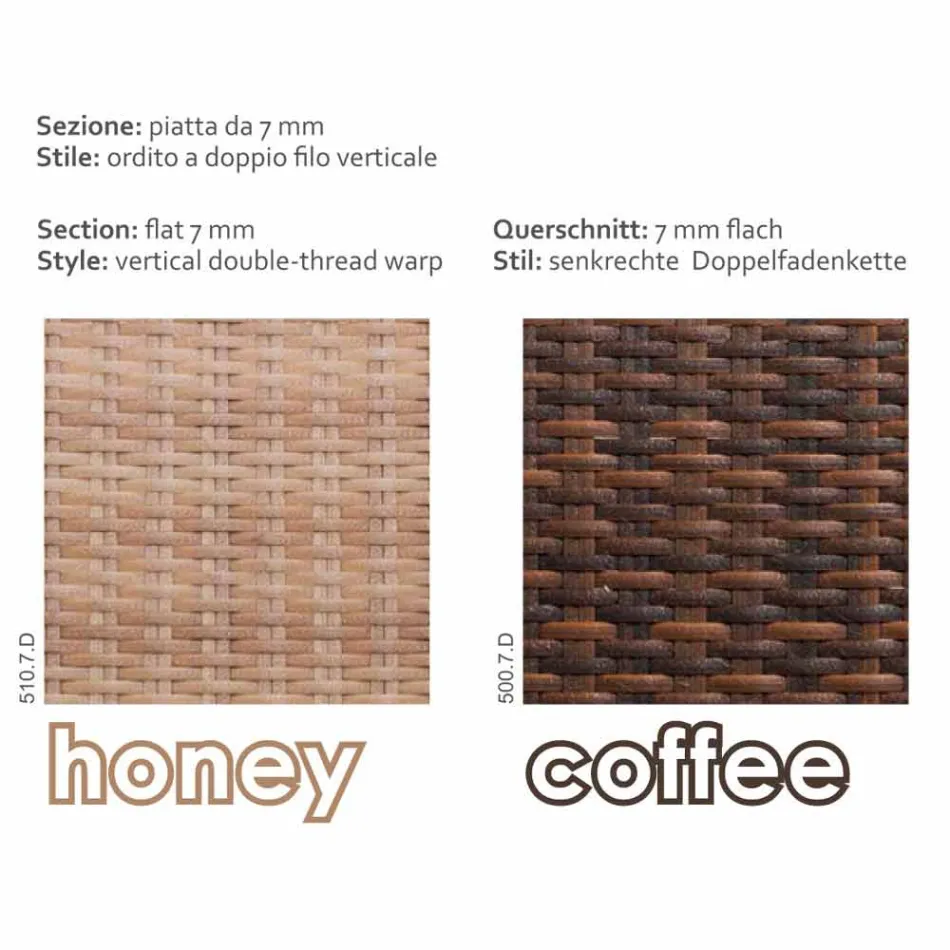 Outdoor Armchair hand in Joe polyethylene Viadurini