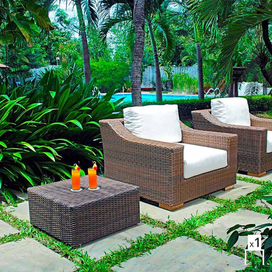 Outdoor Armchair hand in Joe polyethylene Viadurini