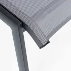 Reclining Outdoor Armchair with Aluminum Structure, Homemotion - Ursula Viadurini