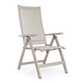 Reclining Outdoor Armchair with Aluminum Structure, Homemotion - Ursula