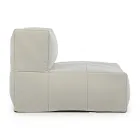 Outdoor Armchair Covered in Removable Fabric, Homemotion - Lydia Viadurini
