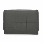 Outdoor Armchair Covered in Removable Fabric, Homemotion - Lydia Viadurini