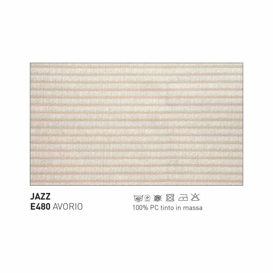 Design Varaschin Emma outdoor armchair in aluminum and fabric Viadurini