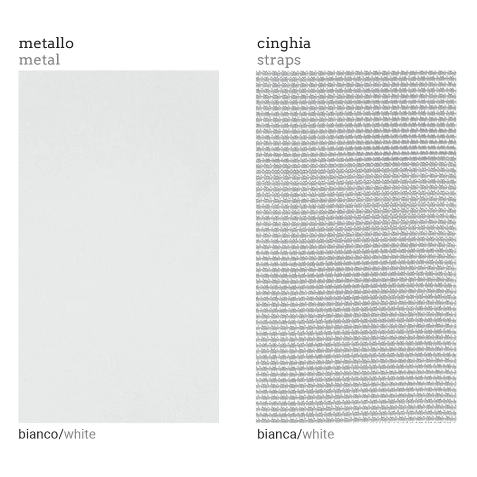 Garden Armchair with Fabric Seat and Aluminum Structure Made in Italy - Juliediv Viadurini