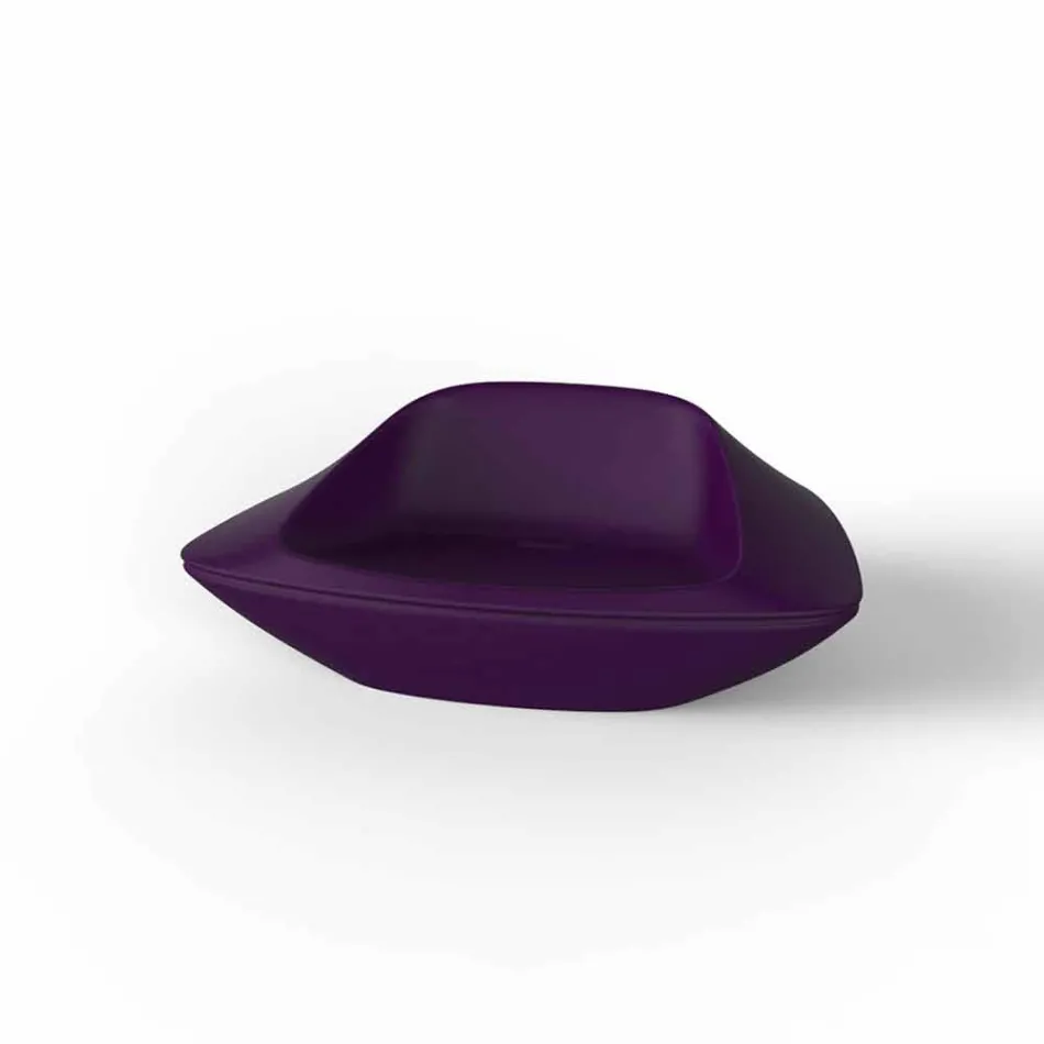 Contemporary design polyethylene garden armchair Ufo by Vondom Viadurini