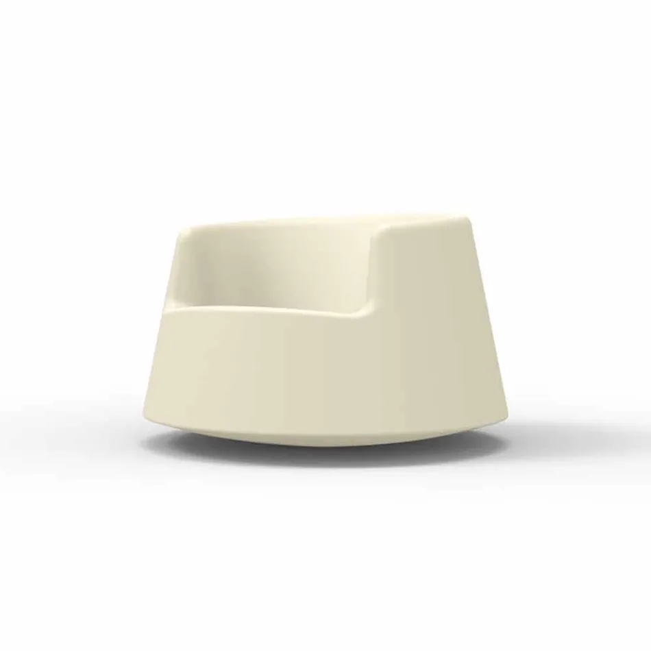 Modern design garden armchair Roulette Vondom in polyethylene Viadurini