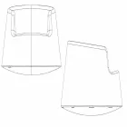 Modern design garden armchair Roulette Vondom in polyethylene Viadurini