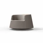 Modern design garden armchair Roulette Vondom in polyethylene Viadurini