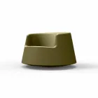 Modern design garden armchair Roulette Vondom in polyethylene Viadurini