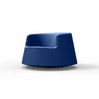 Modern design garden armchair Roulette Vondom in polyethylene Viadurini