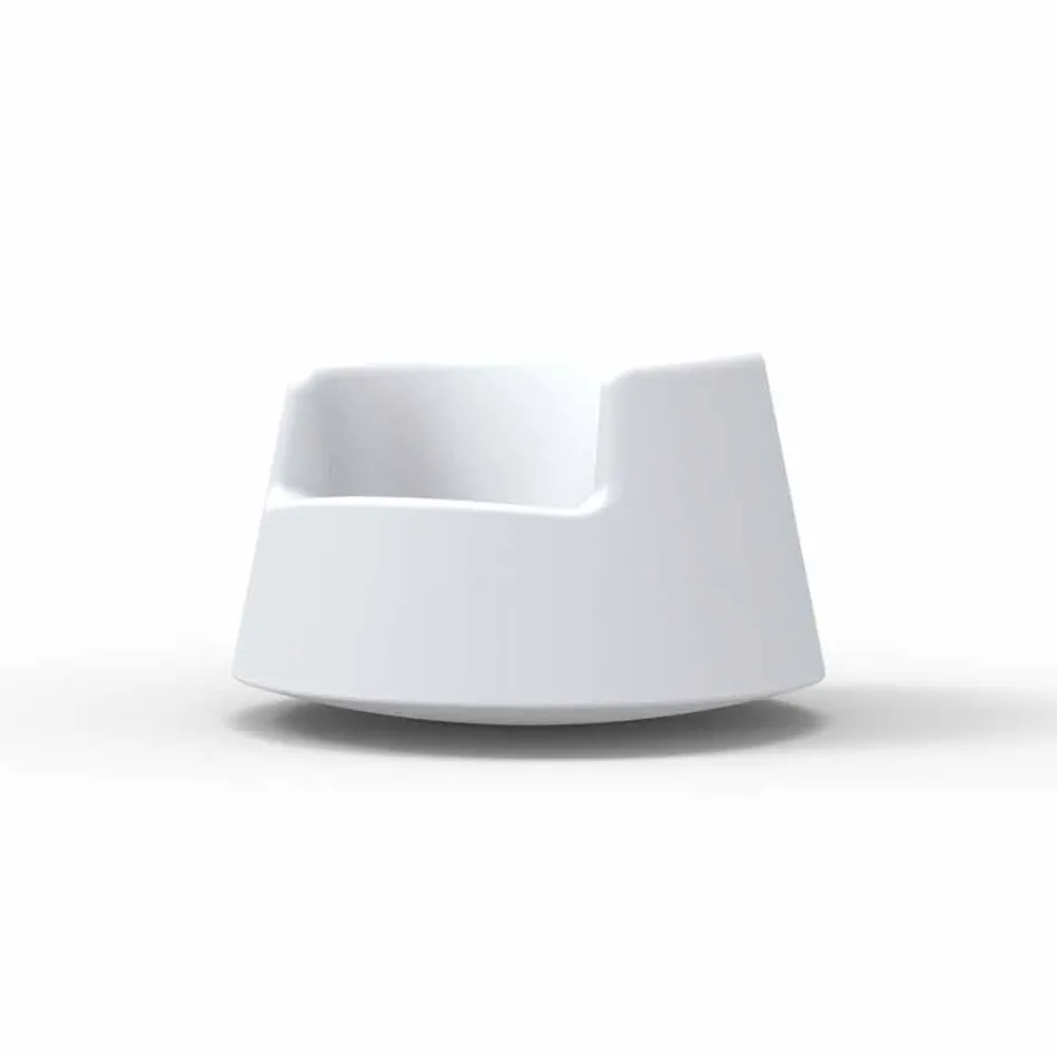 Modern design garden armchair Roulette Vondom in polyethylene Viadurini