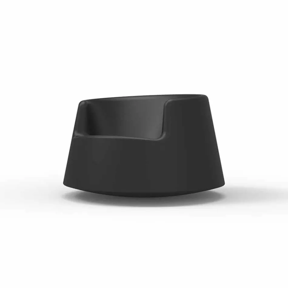 Modern design garden armchair Roulette Vondom in polyethylene Viadurini