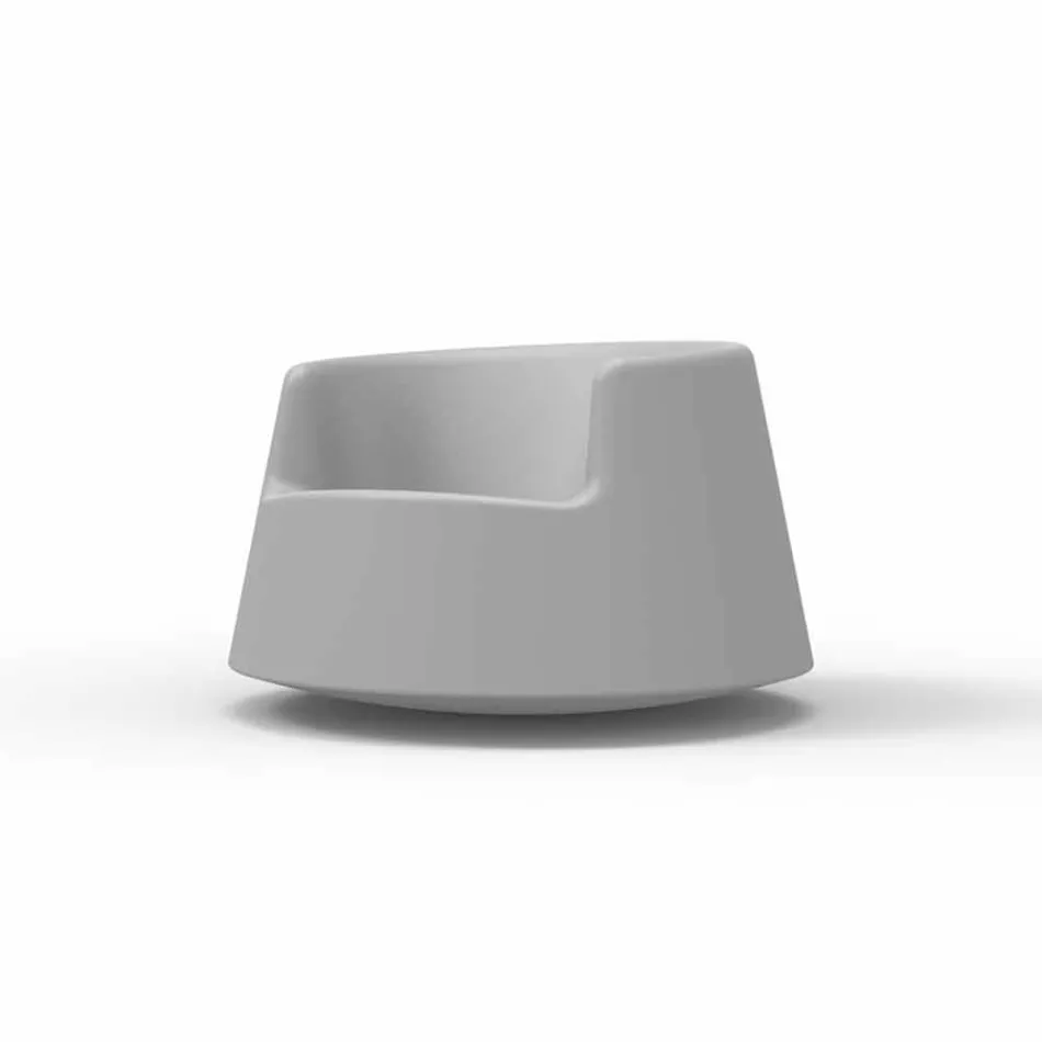 Modern design garden armchair Roulette Vondom in polyethylene Viadurini