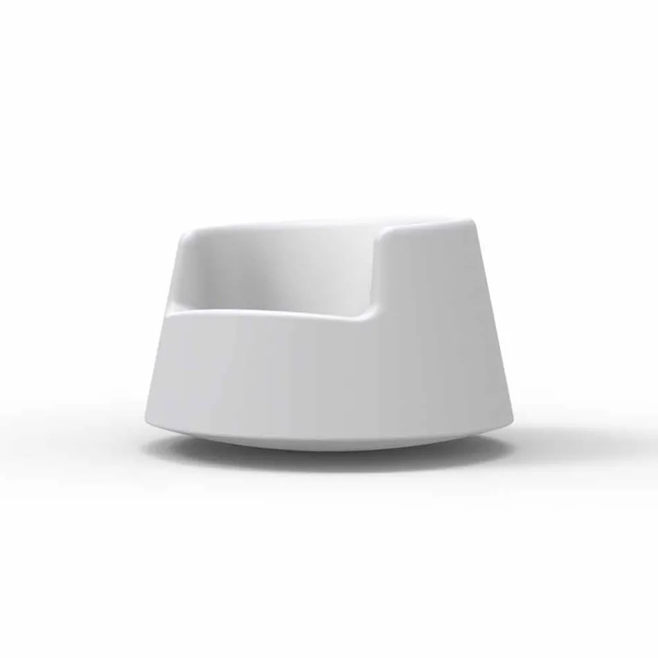 Modern design garden armchair Roulette Vondom in polyethylene Viadurini