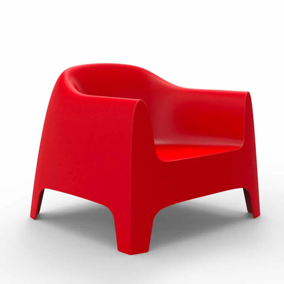 Solid by Vondom design armchair in polypropylene Viadurini