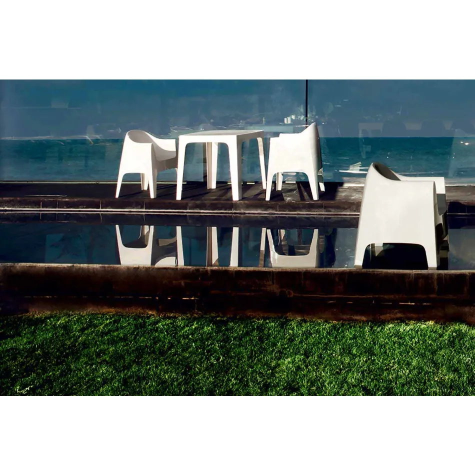 Solid by Vondom design armchair in polypropylene Viadurini